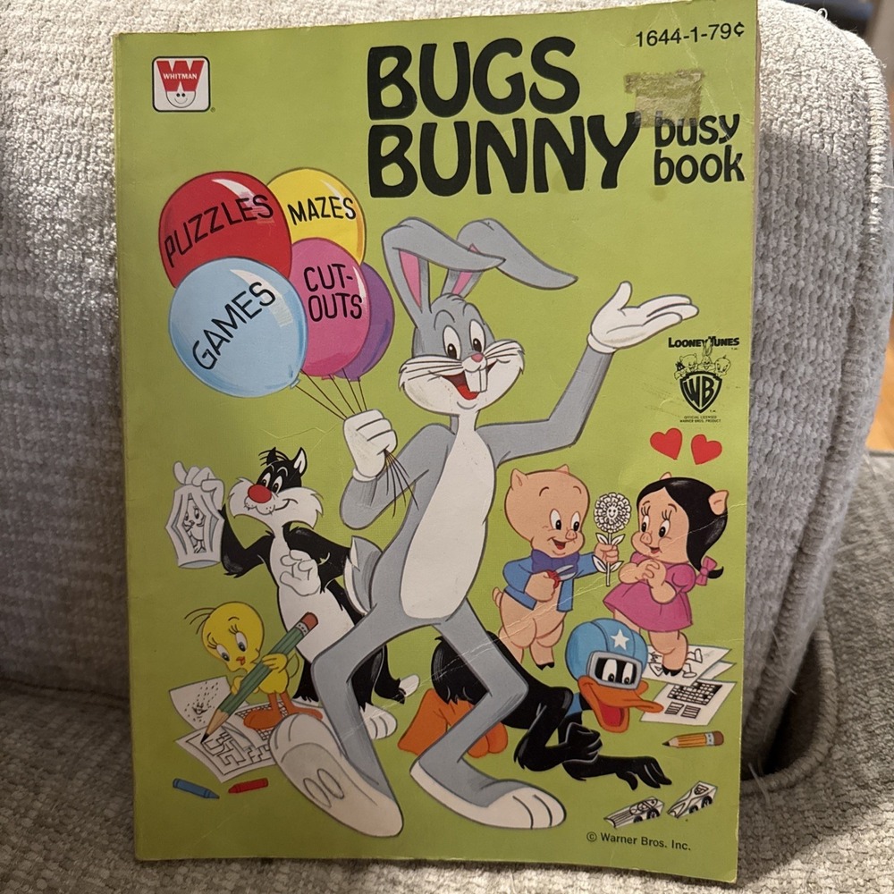 Bugs Bunny Coloring Book 1979 Whitman‎